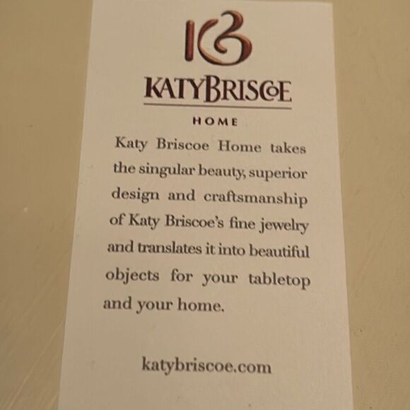 Katy Briscoe Home Bone China White Bisque Salt & Pepper Shakers 2.5” New In Box - Picture 10 of 15